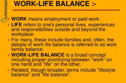 how worklife balance affects organisational productivity