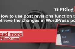 How can you restore changes in WordPress using post revisions
