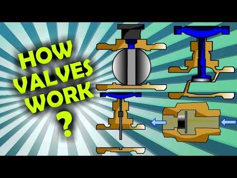 How Do Ball, Gate, Globe And Butterfly Valves Function? [VIDEO]