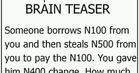 How Much Did You Lose ?