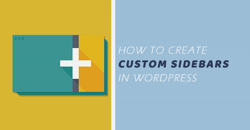 How To Add Different Sidebar In Wordpress Page? | Custom Sidebars