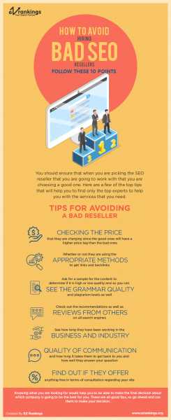 How To Avoid Hiring Bad SEO Resellers - Follow These 10 Points