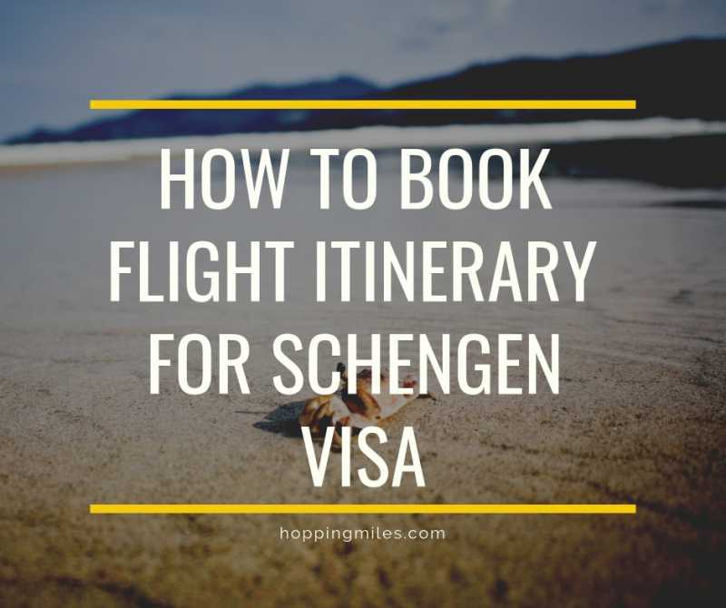 How To Book Flight Itinerary And Hotel Bookings For Schengen Visa Application Process