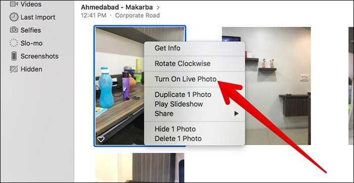 How To Change Or Convert Live Photos To Still On Mac Photos App