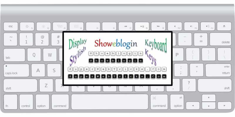 How To Display Keyboard Keys In Posts - Showeblogin