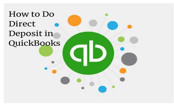 How To Do Direct Deposit In QuickBooks