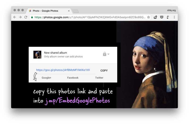 How To Embed Images From Google Photos Into Your Website
