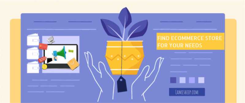 How To Find E-commerce Store For Your Needs - Lamesheep