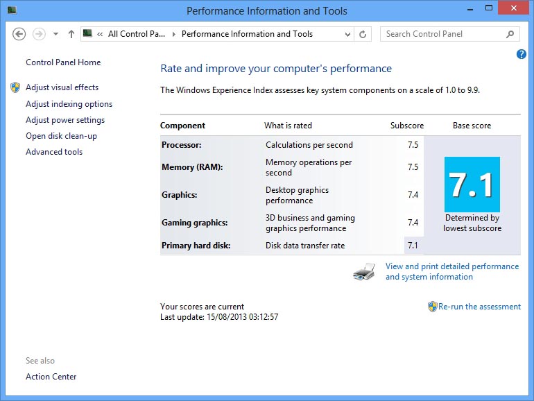 How To Find System Performance Rating In Windows 10?