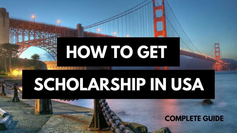 How To Get Scholarship In USA | Scholarships For USA | Study Guide