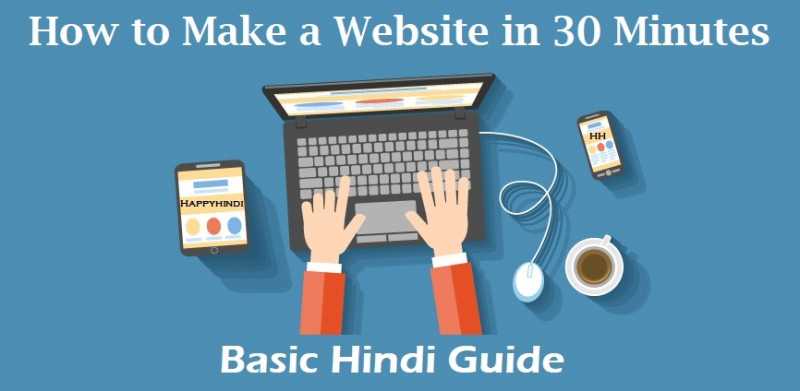 How To Make A Website/Blog - 30 मिनट में वर्डप्रेस वेबसाइट कैसे बनायें