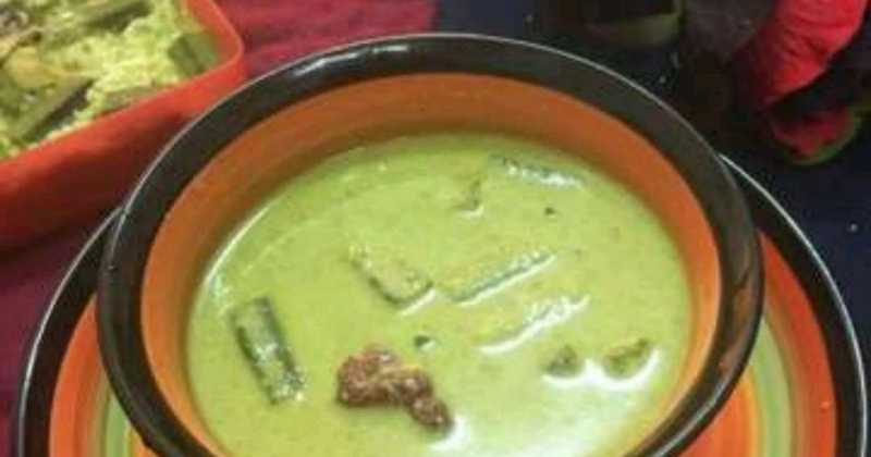 How To Make Ladies Finger Moor Kuzambu - Video Recipe