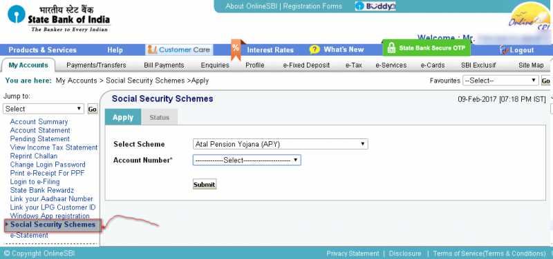 How To Open Atal Pension Yojana (APY) Account Online In SBI