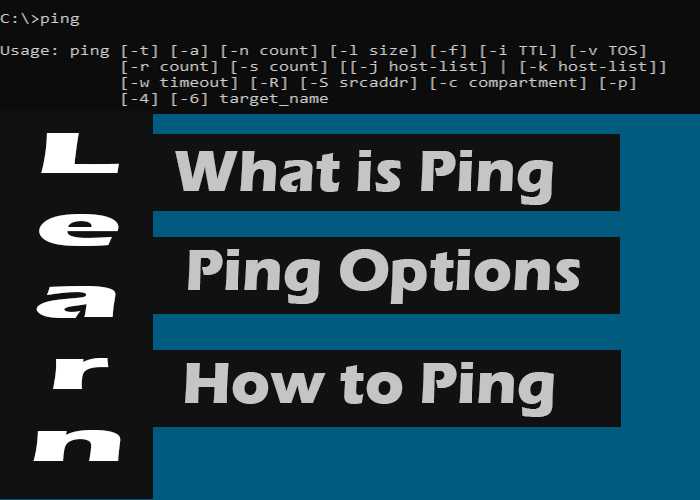 How To Ping A Server, Ping Port Of A Router, Ping IP Address, Ping Devices On Network