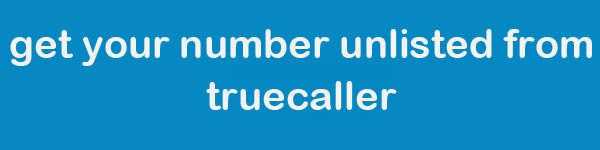 How To Remove Number From Truecaller