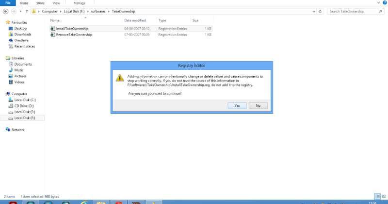 How To Take Full Ownership Of Files And Folders In Windows 8