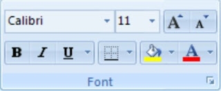 How To Change The Colour Of A Cell - M. S. Excel Tutorials - Science Tutor 