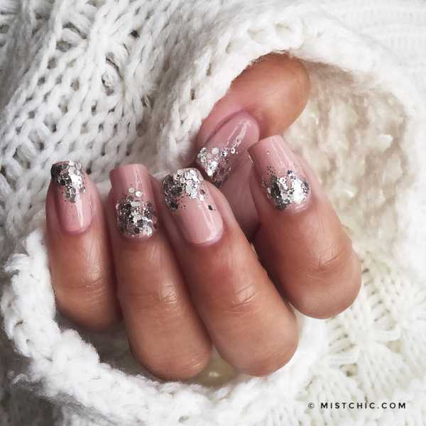 How To Create Basic Glitter Ombre Nail Art » MISTCHIC