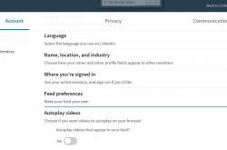 How to disable video autoplay from Linkedin Feed?