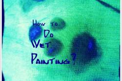 How to do Wet Painting? - Varnatantu