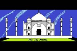 How to draw The Taj Mahal || Taj Mahal Kaise banega