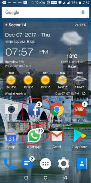 How To Enable Notification Badges In Nova Launcher - New Tech World