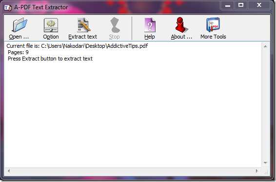 How To Extract Text From Password Protected Pdf File ?