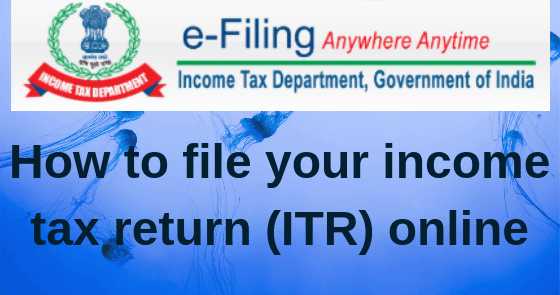 How To File Your Income Tax Return (ITR) Online?