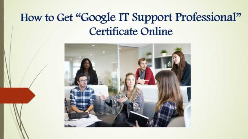 How To Get Google IT Support Certification Online | Google Certification