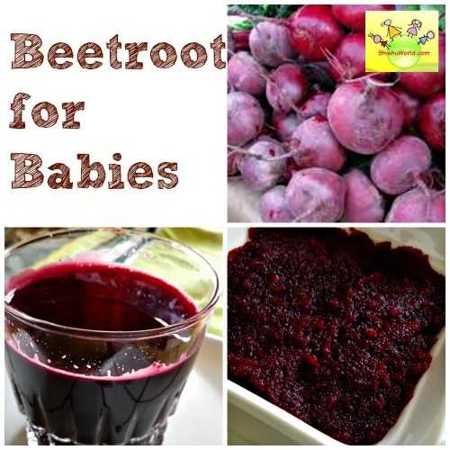 How To Give Beetroot To Babies/ Beetroot Baby Food Recipes