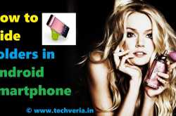 How to hide folder easily in Android smartphone [No-Root][Trick]