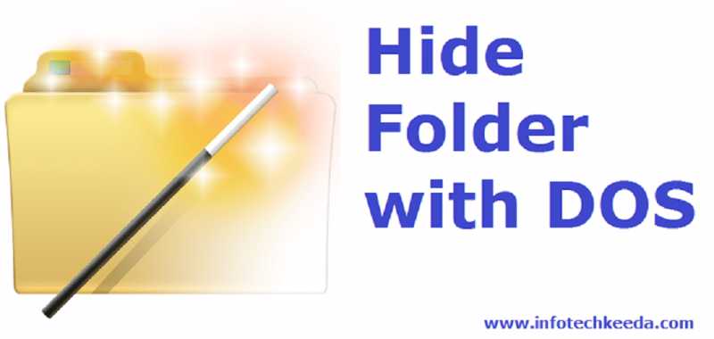 How To Hides File Or Folder Using DOS | Trick