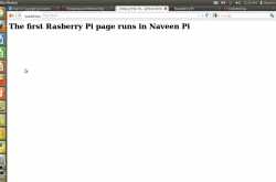 How to host web pages in Raspberry Pi