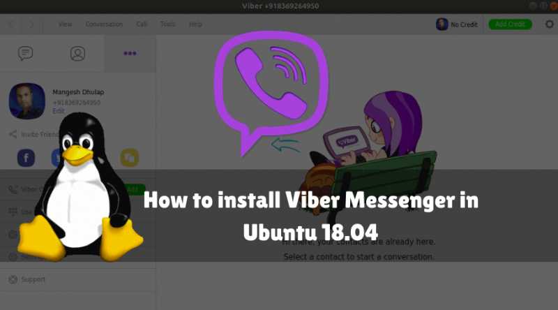 How To Install Viber Messenger In Ubuntu 18.04 » IT SMART TRICKS