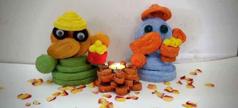 How To Make Ganesha From Paper At Home