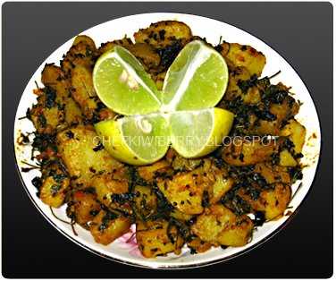 How To Make Methi Potato Fry