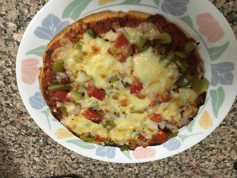 How To Make A Pizza With Dough Recipe And Healthy Sauce At Home. - MyEssenceOfLife