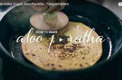 How to make aloo paratha - A video - Harini & Harsha