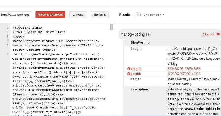 How To Make Your Blogger Blog Search Engine Friendly With Structured Data