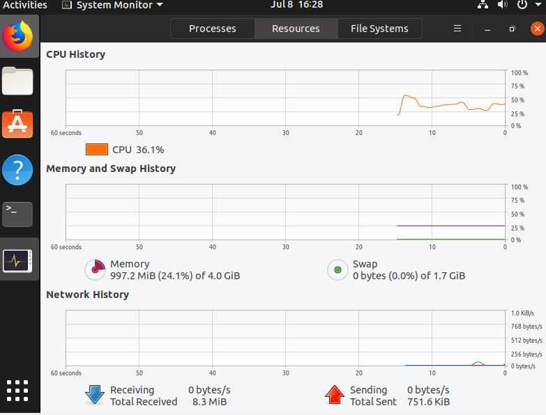 How To Open System Monitor In Ubuntu