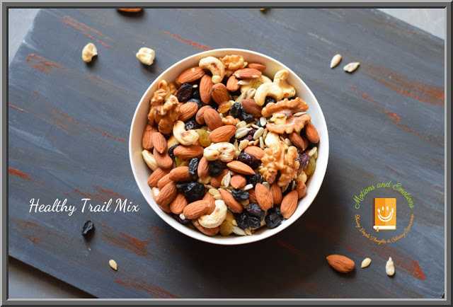 How To Prepare Healthy Trail Mix - Motions And Emotions - Food Diary