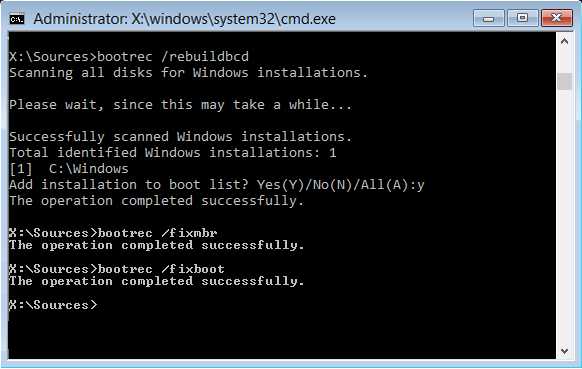 How To Rebuild BCD Or Boot Configuration Data File In Windows 10