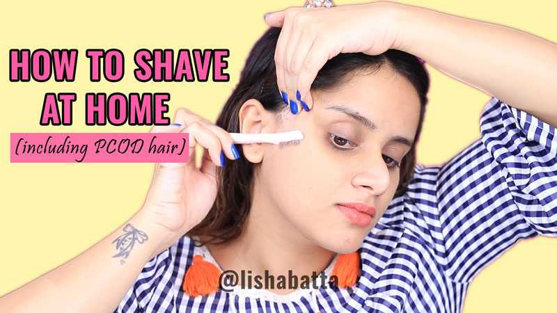How To Shave Facial Hair At Home: Demo + FAQs - Heart Bows & Makeup