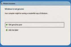 How to solve Windows is not genuine problem.
