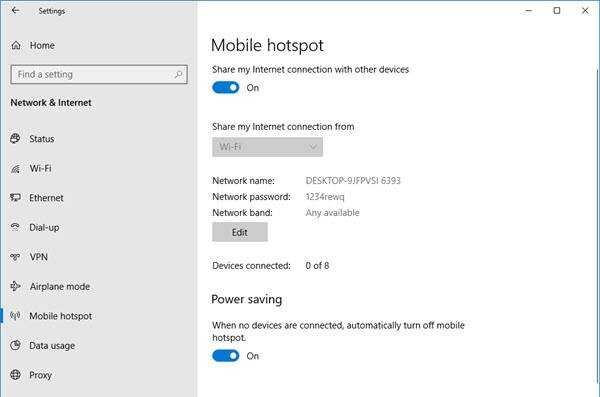 How To Stop Mobile Hotspot From Turning Off In Windows 10