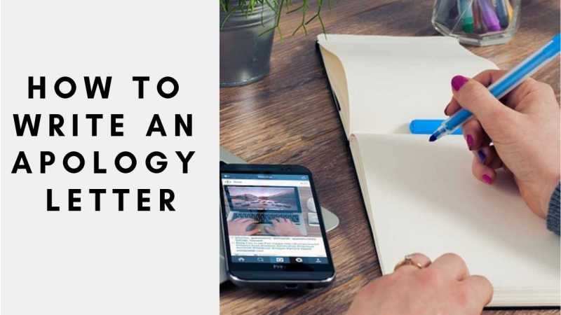 How To Write An Apology Letter | With Templates - PARTS OF SPEECH