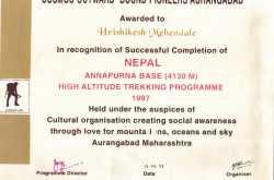 Hrishikeh -- the avid treker