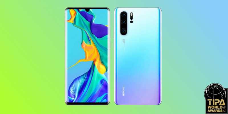 Huawei P30 Pro Smartphone Awarded TIPA World Award - Review Center India