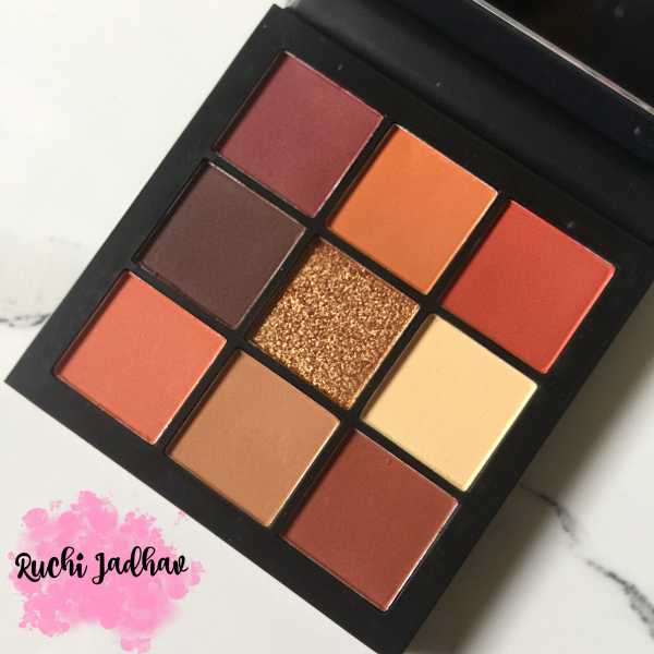 Huda Beauty OBSESSIONS PALETTE WARM BROWN Review | Ruchi Jadhav