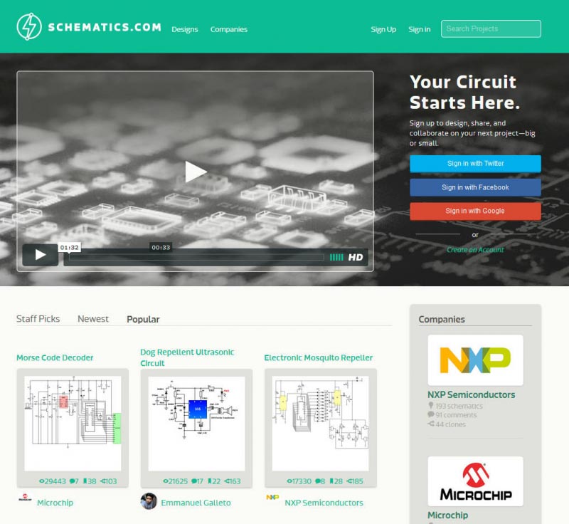 Huge Online Library Of Schematic Diagrams
